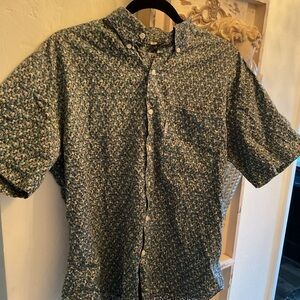 Guy Laroche Multicolor Patterned Button-Down Shirt